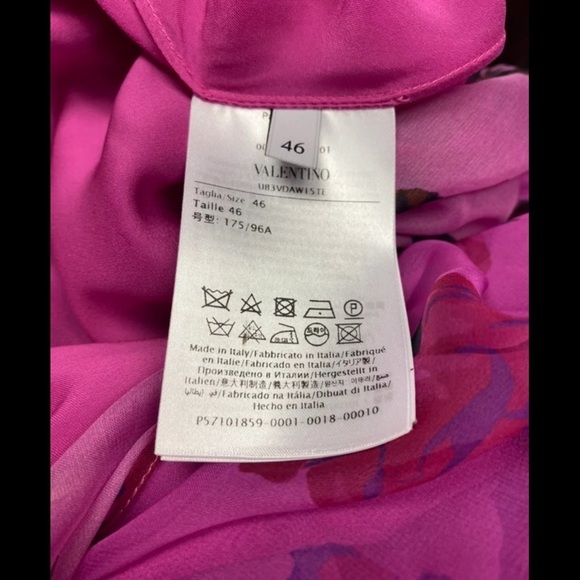 VALENTINO floral-print silk-organza gown - Picture 11 of 12